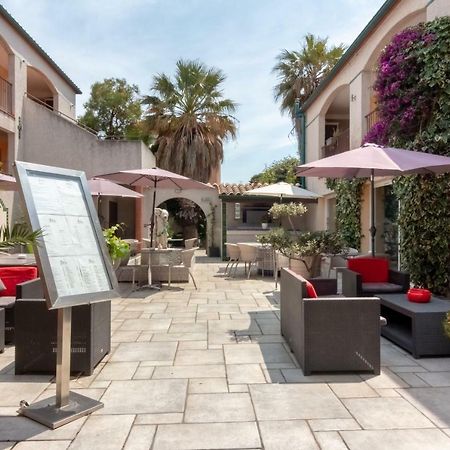 Logis Hotel Les II Mas - Perpignan Sud Кабестань Экстерьер фото