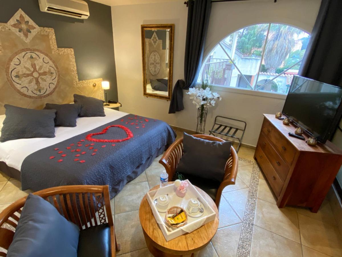 Logis Hotel Les II Mas - Perpignan Sud Кабестань Экстерьер фото